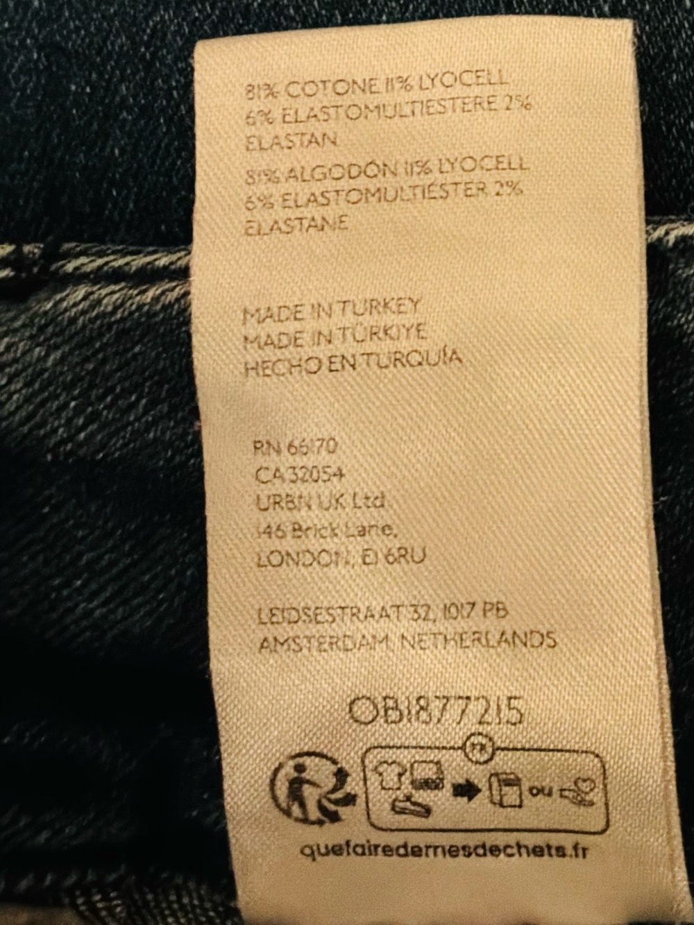 Anthropologie women Relaxed Wide-Leg Jeans in Medium Blue - Picture 10 of 10